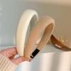 Women Headband Thick Sponge Filling Natural Face Shaping Headband Comfortable High Cranium Head Band Autumn Winter Hair
