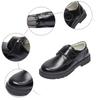 Children Loafers For Boys 2026 Spring British Style Classic Kids Fashion Performance Casual Black Leather Shoes For Wedding Show