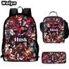 Hell Inn Hazbin Hotel Student School Bag High Value Leisure Oxford Ridge Relief Backpack