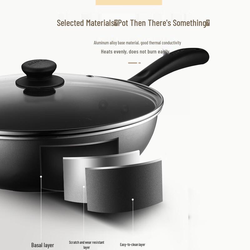 Supor Colorful Non-Stick Cookware Set