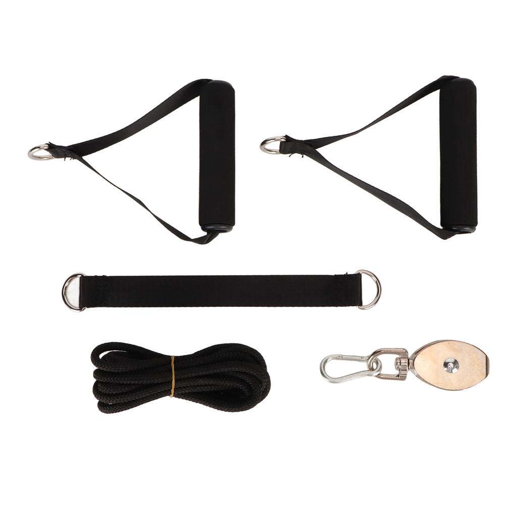Shoulder Exercise Pulley System Foam Handle Over Door Rehabilitation Training Equipment for Arm