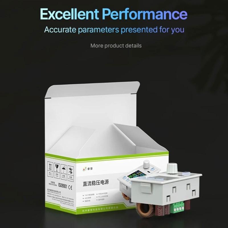 Digital Power Supply 0 60V 0 6.0A Adjustable Designs With USB Communication and Cooling Fan Systems High Performances