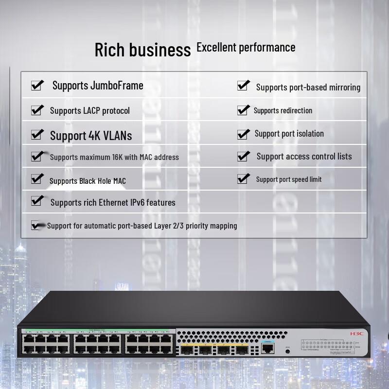 H3C Enterprise Network Switches