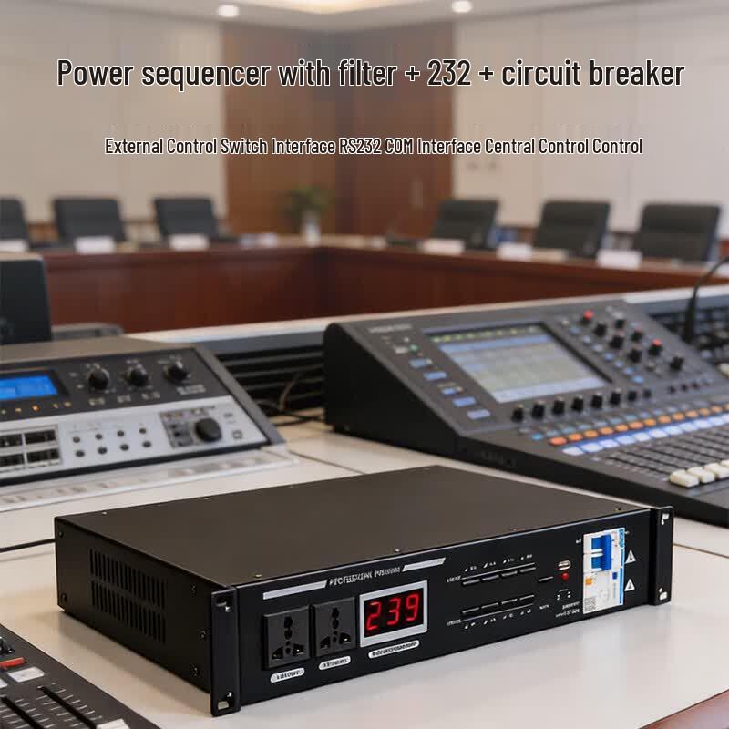 Weishu WS-DV1608 Conference Audio Power Sequencer (CN Version)