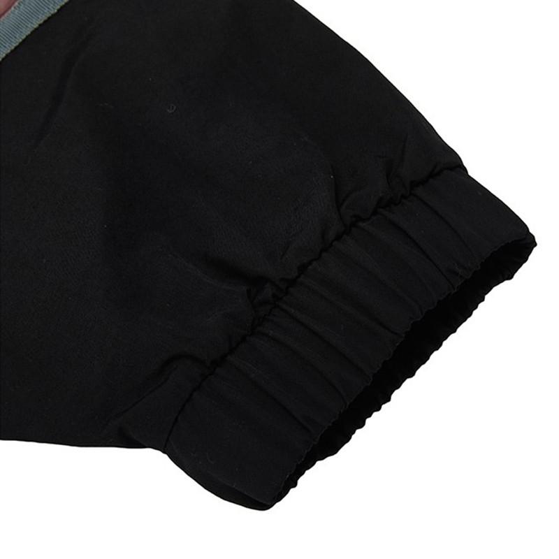 Adidas W Word Wv Jacket Letter Print Color Block Woven Retro Sports Stand Collar Jacket Women Jacket Black GK8648