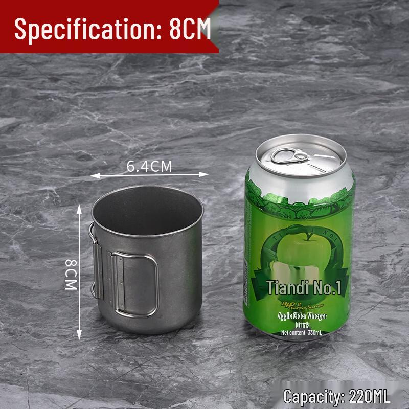 

Shangqi Portable Stainless Steel Folding Cup & Bowl Set