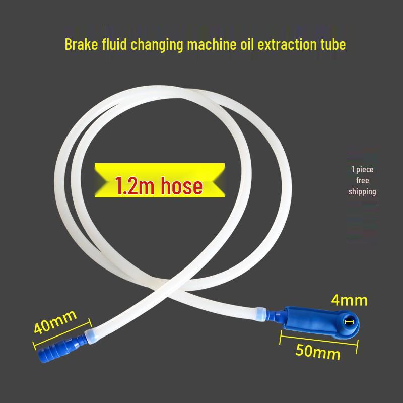 1.2m Pneumatic Brake Fluid Changer Hose & Connector Kit