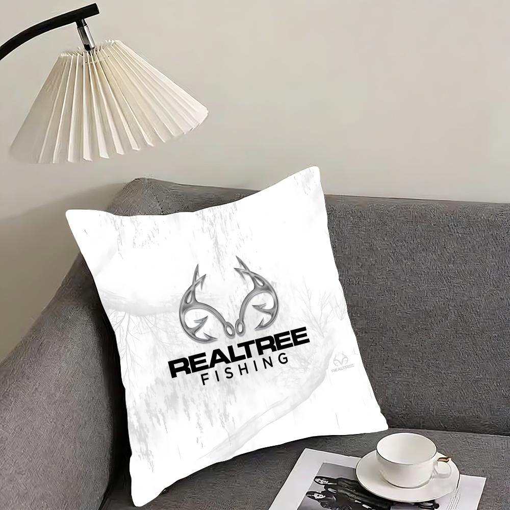 Cool RRealtree Cushion Cover Pillowcase Ultra Soft Skin Friendly Fabric Cloud Like Comfort Concealed Zipper