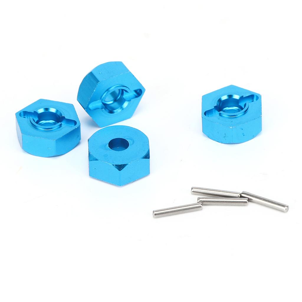 5MM Wheel Hex, Pins Fit for   1 14 144001 Ruote Bianche Mount Hubs Nut with Kit   RC CarBlue 1266B
