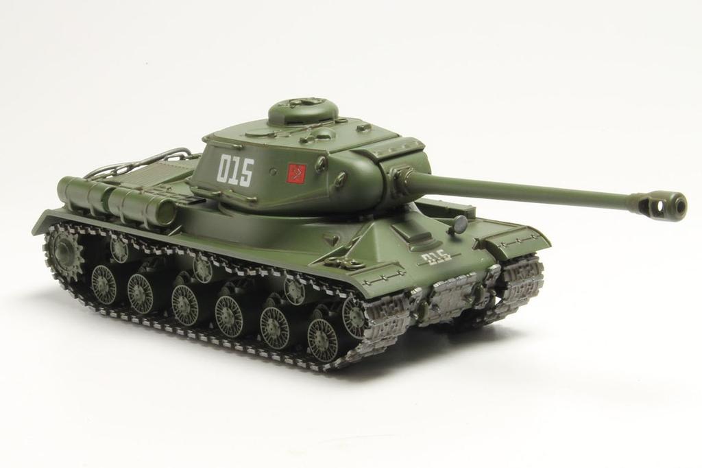 PLATZ Girls & Panzer the Movie Easy Model Tankery Series IS-2 Pravda High School 1/56 Scale Plastic Model GP56-4