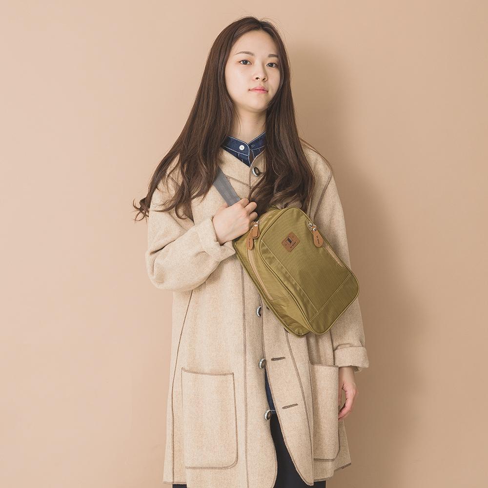 Lemine Le14Fkh (Khaki) Quick Sling Bag Khaki