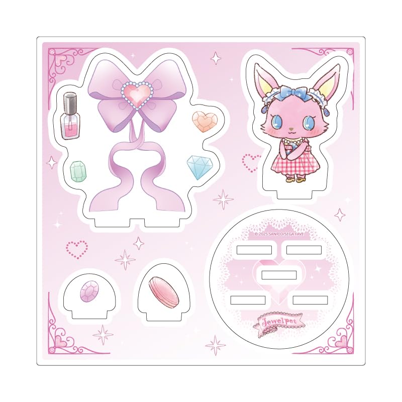 Джуэлпет 06 Луна [Иллюстрация Graph Art] Акриловая подставка