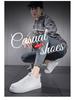 Trendy Korean-Style Breathable White Sneakers for Couples: Versatile, Comfortable, Thick-Soled Casual Sports Shoes