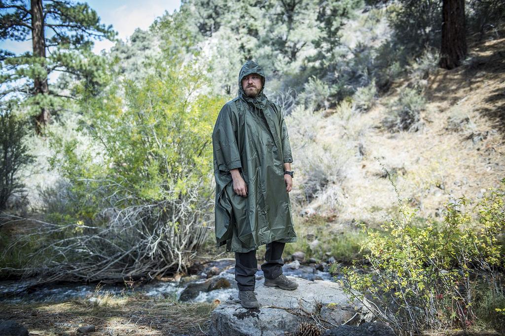 PONCHO MODEL Military Model Rain Military Fishing HELIKON-TEX U.S. Poncho, U.S. Poncho, Raincoat, Rainwear, Poncho, Tactical, Outdoor, Camping,
