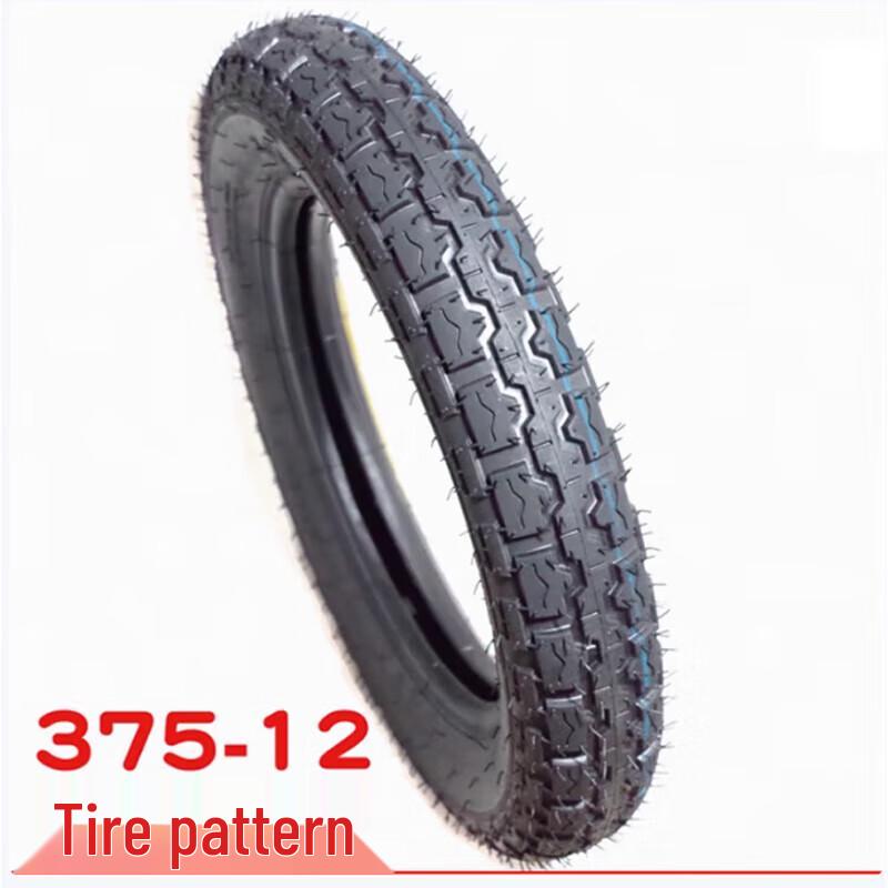 Lijiu Hong 3.75-12 Motorcycle/Tricycle Tire & Tube Set