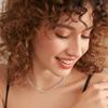 Schmuck Voller Diamant Halskette Drei Sets Einfach Braut Strass Schlüsselbein Kette Halskette Schmuck