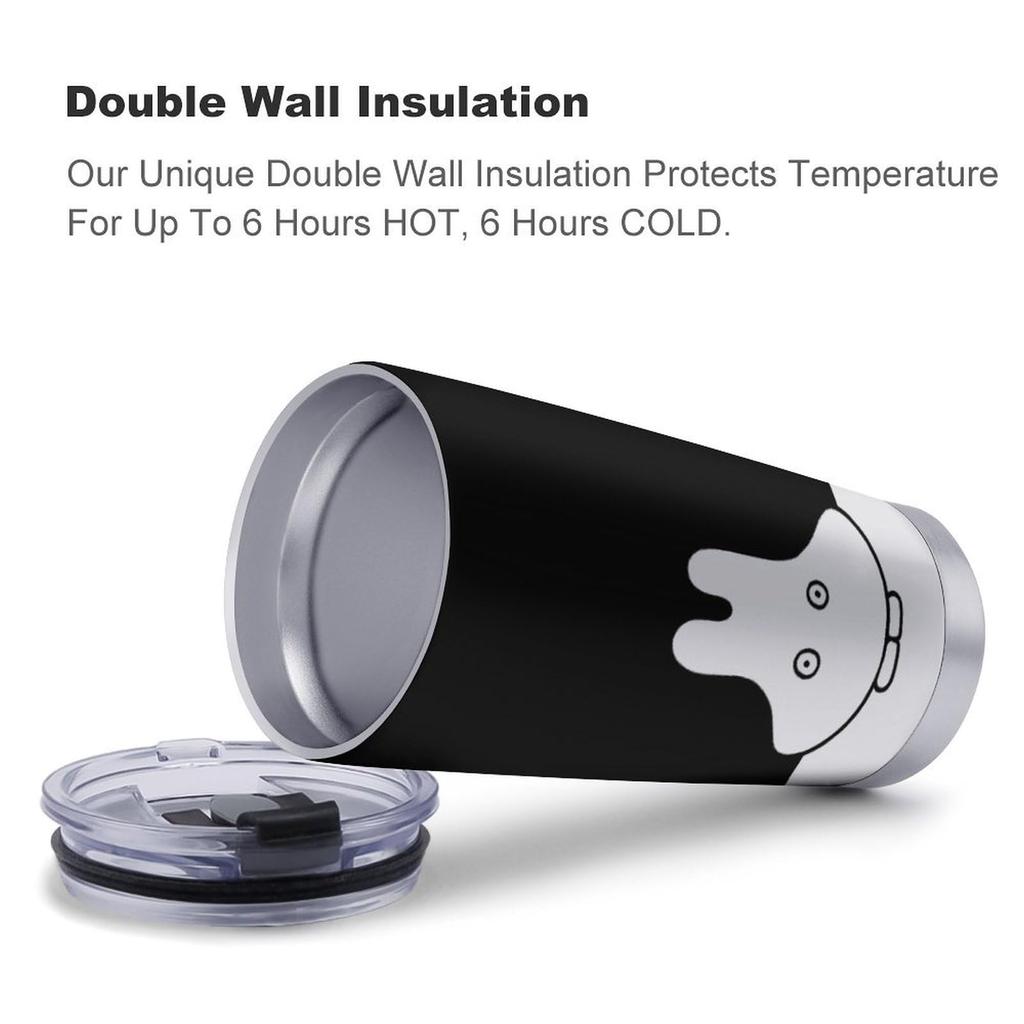 Miffy Coffee Convenience Store Water Direct Stainless with Cute 600ml Tumbler, Mug, Cup, Cup, Insulated, Insulated, Bottle, Drinking, Steel, Lid,