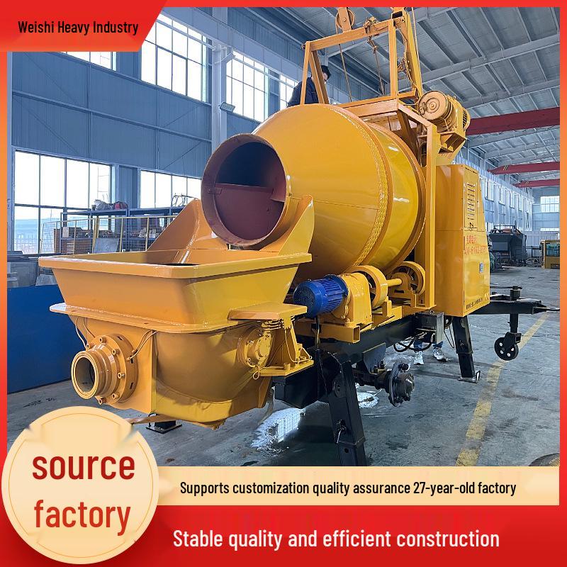Changsha Weishe Heavy Industry Concrete Mixer & Trailer Pump Combo