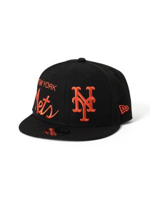 Beams Men's New Era 9Fifty Side Logo Hat, Black, Size 11411617123