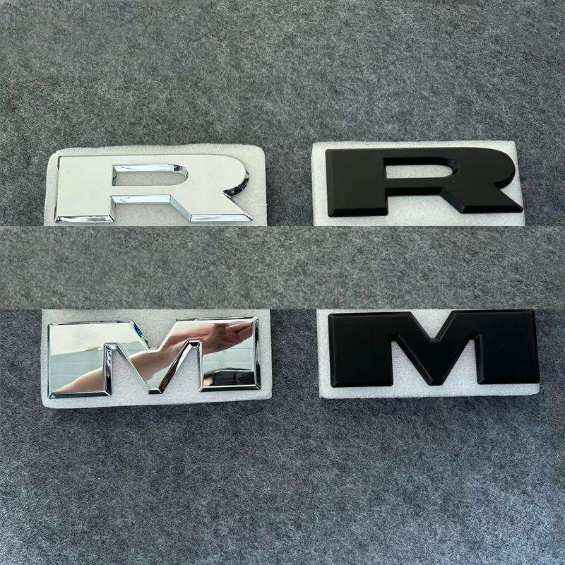 MOB2 For Dodge Ram 1500 Hood Emblem Nameplate Letter Badge Logo 2019-2023 Year Car Model Accessories