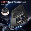 For iPhone 16 Pro Max Case Compatible with MagSafe TPU + PC Kickstand Phone Cover