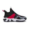 Anta Comfortable Versatile Shock Absorbing Non-Slip Low-Top Kids Basketball Shoes Kids Sneaker Black Red 312311115-2