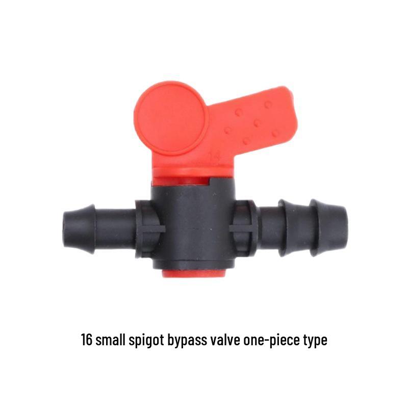 PE Pipe Direct Valve for Gardening and Greenhouses - Large and Small Opening Bypass Valve