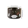 Ceramic Cat Mug Cartoon Feline & Brew Paw Details Tableware White