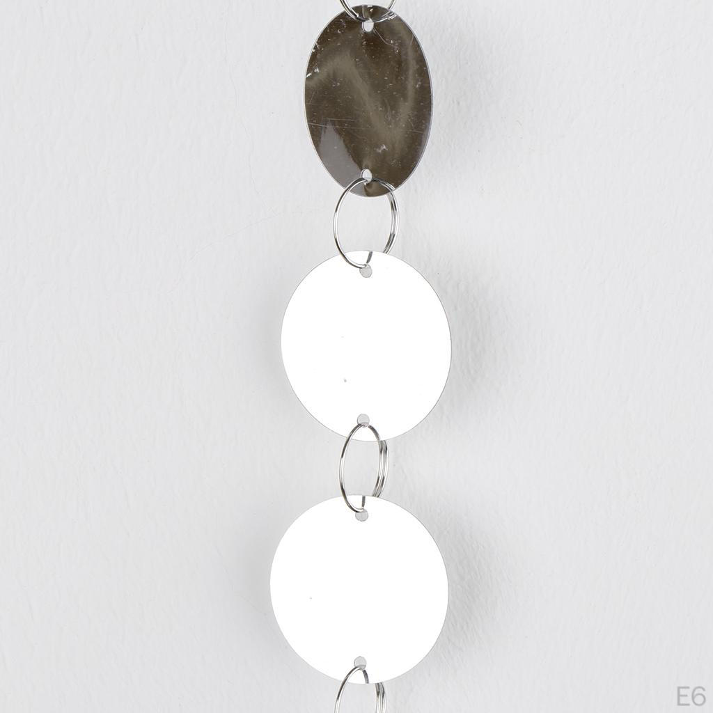 3pcs Glitter Thread Curtain Fringed Curtains Decoration