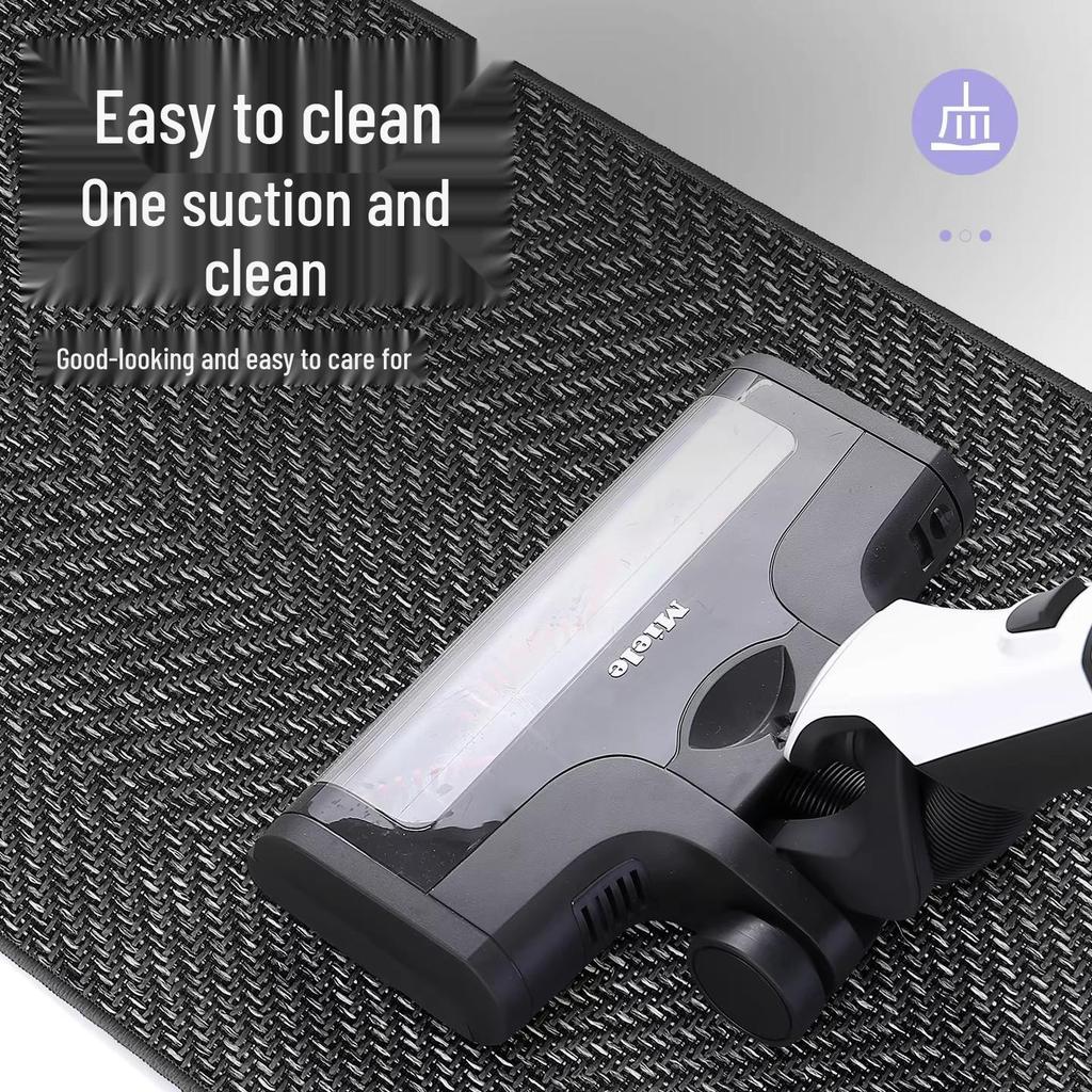 Non-Slip Waterproof Kitchen Floor Mat with Oil & Water Absorption, Stain Resistant, Long Strip Design