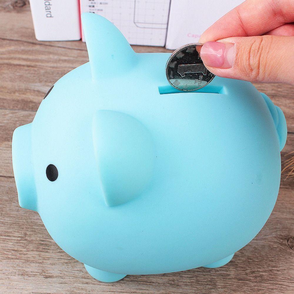 Pig Shape Money Box with Saving Money Goals Counter Storage Bottl  for Helps The Habit of Saving