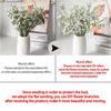 Artificial Gypsophila Mini Heads Hydrangea White Flower Wedding Supplies Home DIY Baby Shower Decor Fake Flower Arrangement