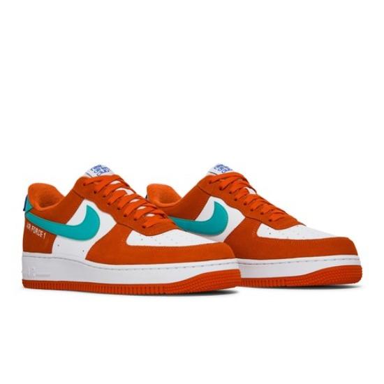 Nike Air Force 1 07 LV8 Athletic Club - Rush Orange Washed Teal DH7568-800