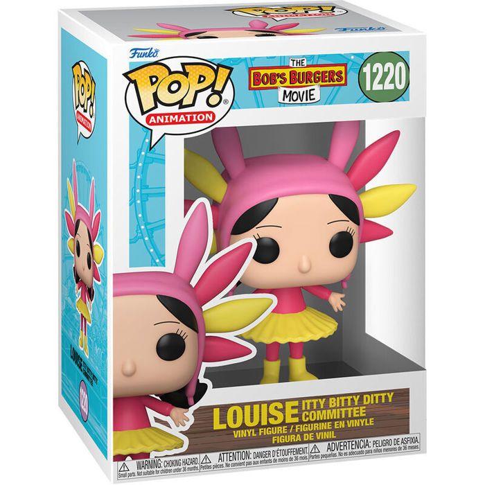 Figurine Pop! Vinyl - FUNKO - Louise Band Pop! Vinyl - 9 cm - Bras et jambes articulés - Rose