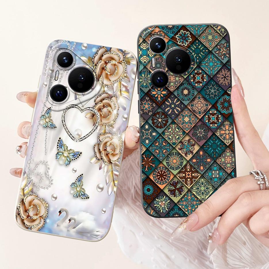 Für Huawei Pura 70 Pro Plus Hülle HBN-AL10 Niedliche Candy Lackierte Abdeckung Weiche Silikonhülle Für Huawei Pura 70 Ultra Pura70 Pro+ Schale