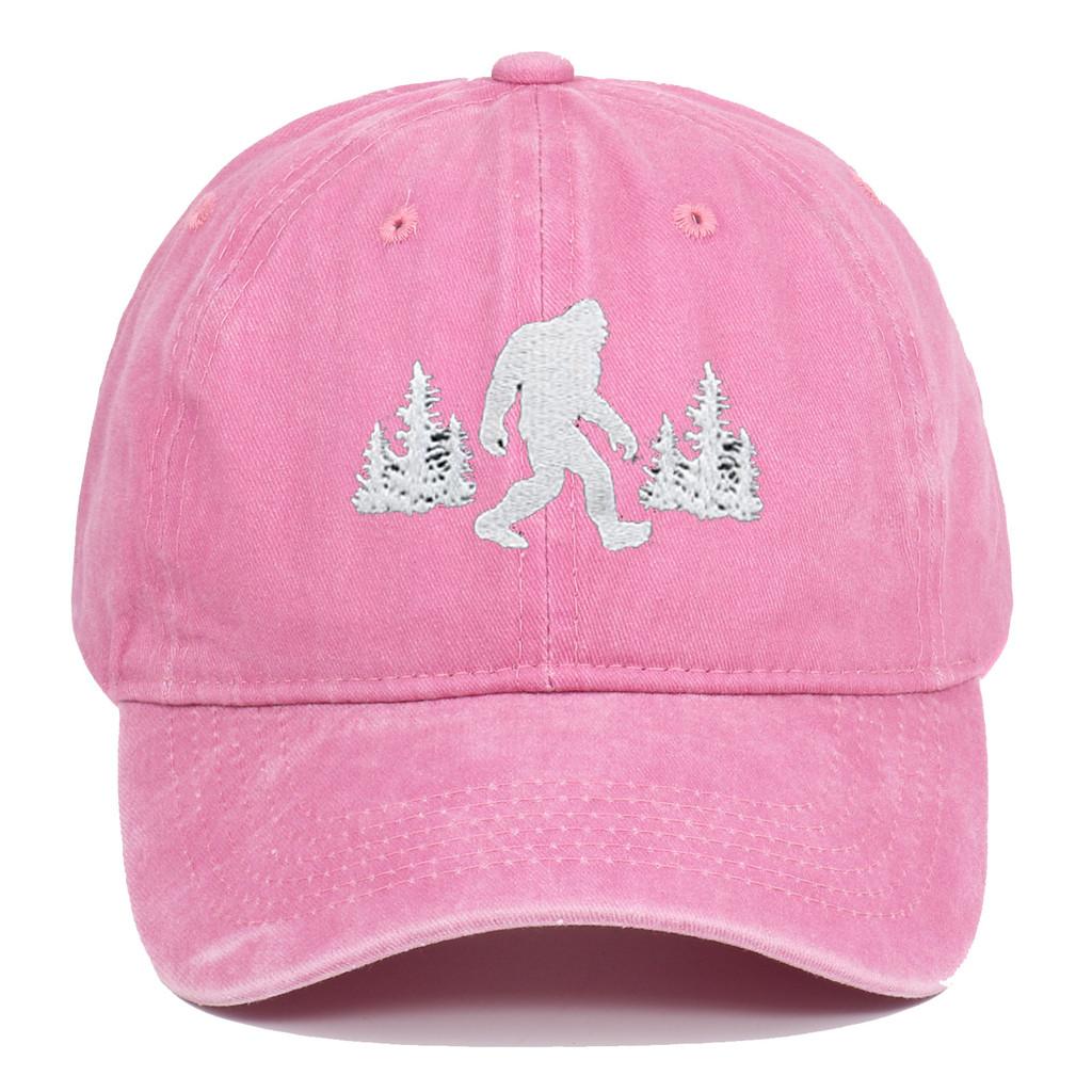 Embroidered Baseball Cap With Breathable Cotton Material For Sun Protection