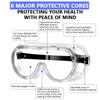 Clear Safety Goggles Glasses Men Women Eye Protect Off-road Cycling Safety Anti Dust Glasses Protection Moto Dust-proof Eyeglass