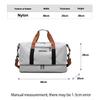 Travel Duffel Bag Large Capacity Handbag Lightweight Weekend Luggage Bag Dry Wet Separation Sports Gym Bag