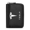 Leather Car Driver's License ID Card Bank Card Wallet Car Styling For Tesla Model 3 Model X S 2016-2023  Model Y Decals TM3 TMX