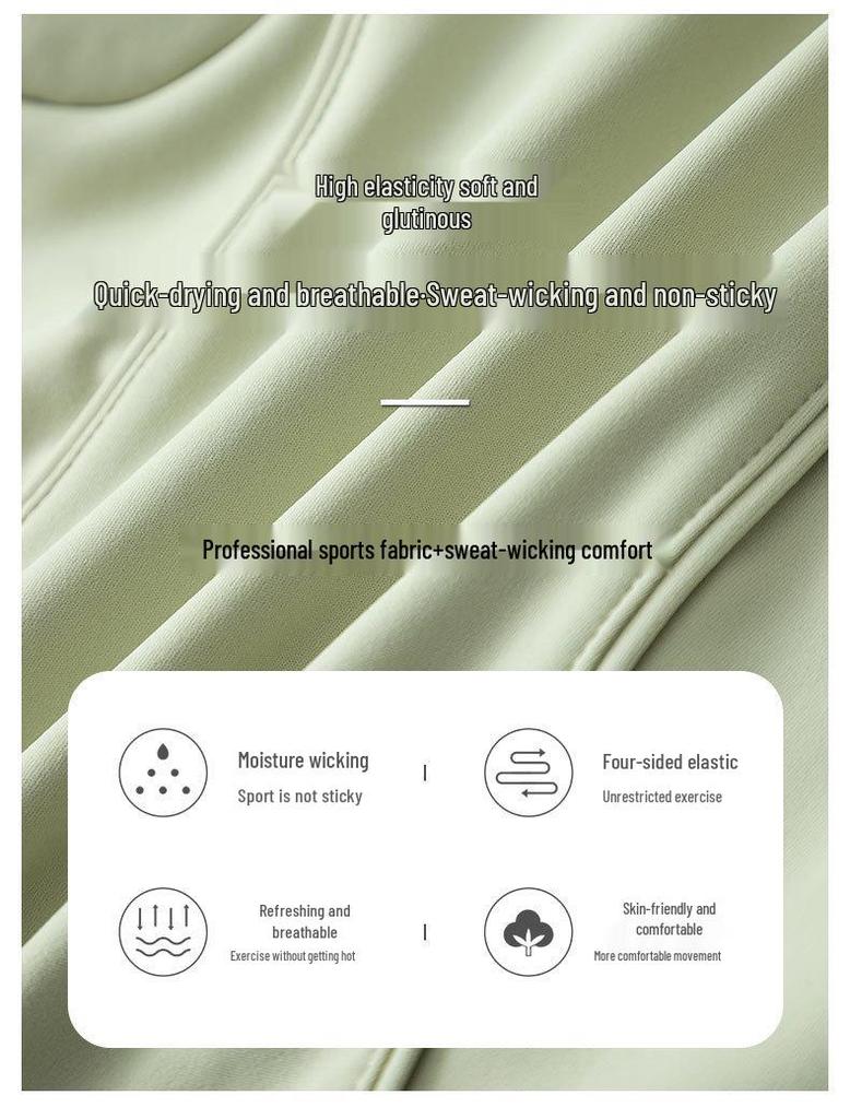 Women's Summer 2024 High-End Sportswear Set: Climbing, Running, Badminton, Yoga Skirt & Pants