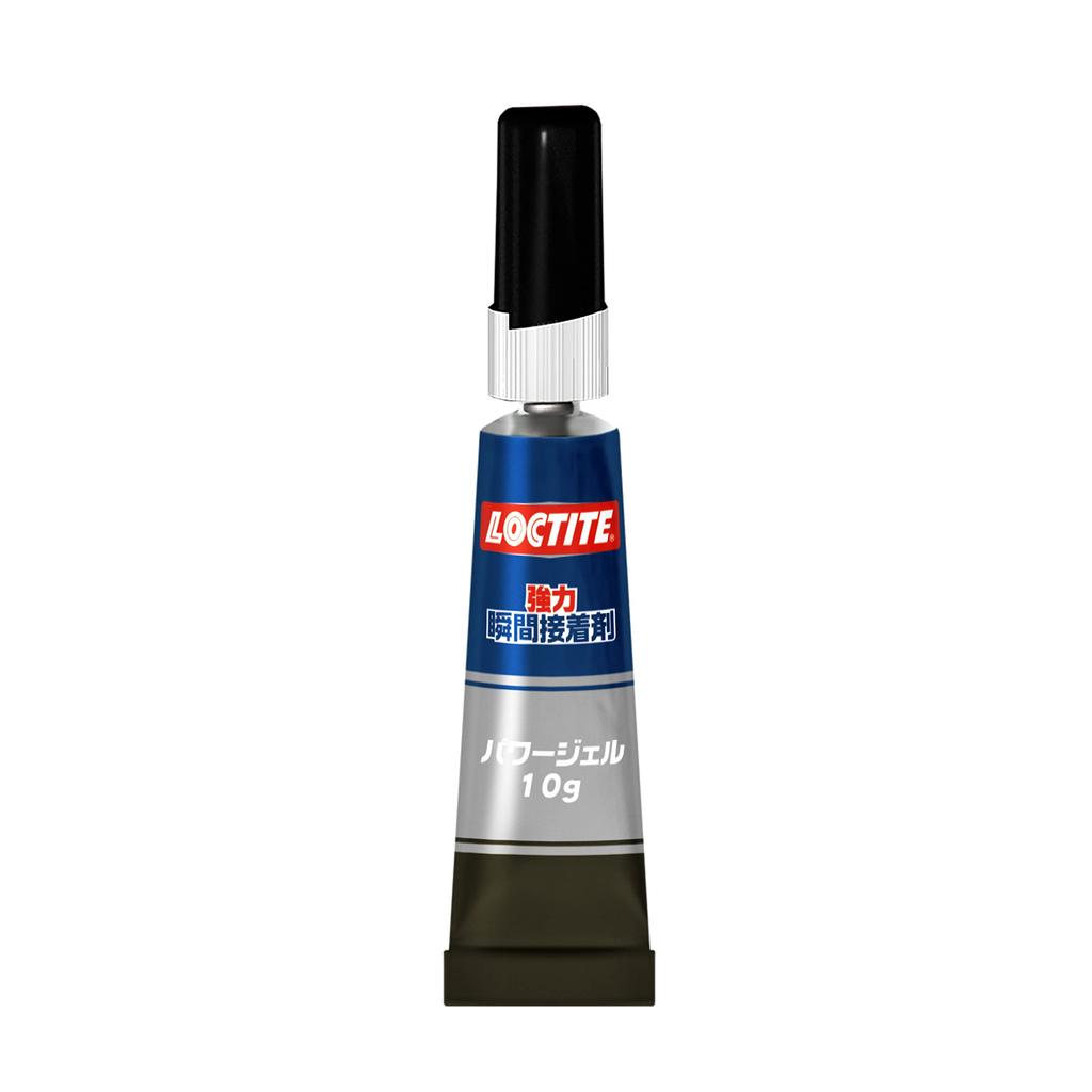 LOCTITE Strong Instant Adhesive Power Gel can be used on vertical surfaces without Versatile type with high flexibility and resistance to shock and