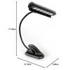 MIGHTY BRIGHT #54940 Encore Music Stand Light (Mighty Bright music stand light, compact and lightweight, ideal for 3-page spreads, with back fins to p