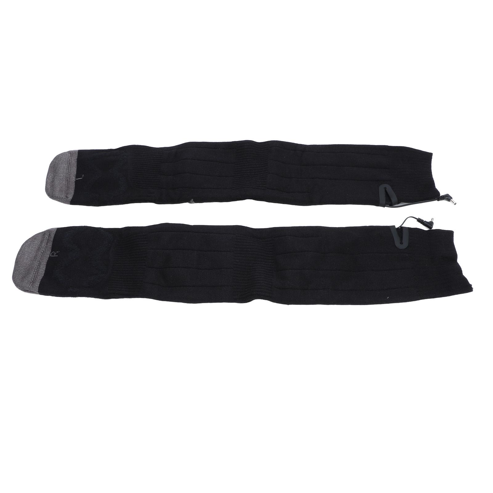 

Носки с подогревом для мужчин и женщин, 4000 мАч, аккумуляторные, моющиеся, электрические носки с подогревом