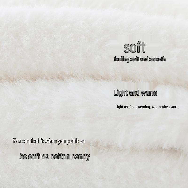 Winter Cartoon Gans Plüschschal für Jungen & Mädchen - Warmer, winddichter Nackenschutz für Kleinkinder.