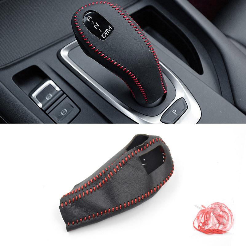 for Haval F7 F7X car gear shift collars cover leather head knob grip covers case accessories car-styling decoration auto