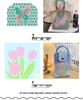 2025 Knitted Bucket Tote: Festive Gift Souvenir Bag
