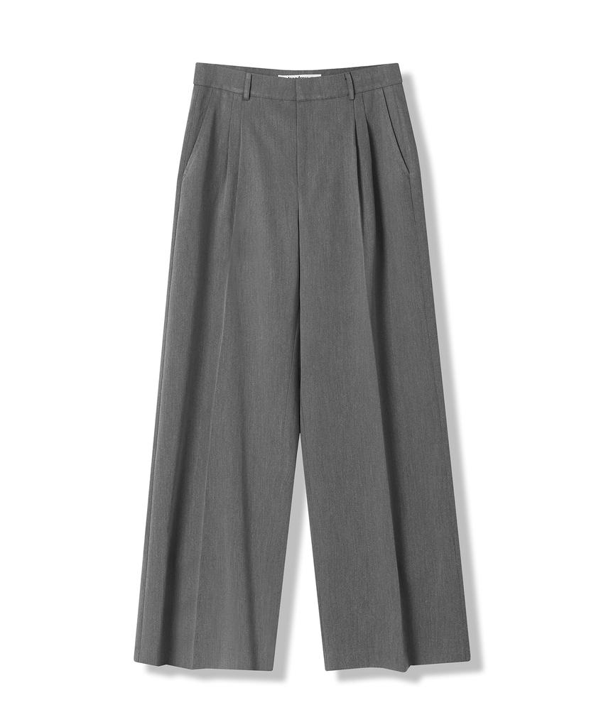AVANDRESS Smart Tuck Slacks Black