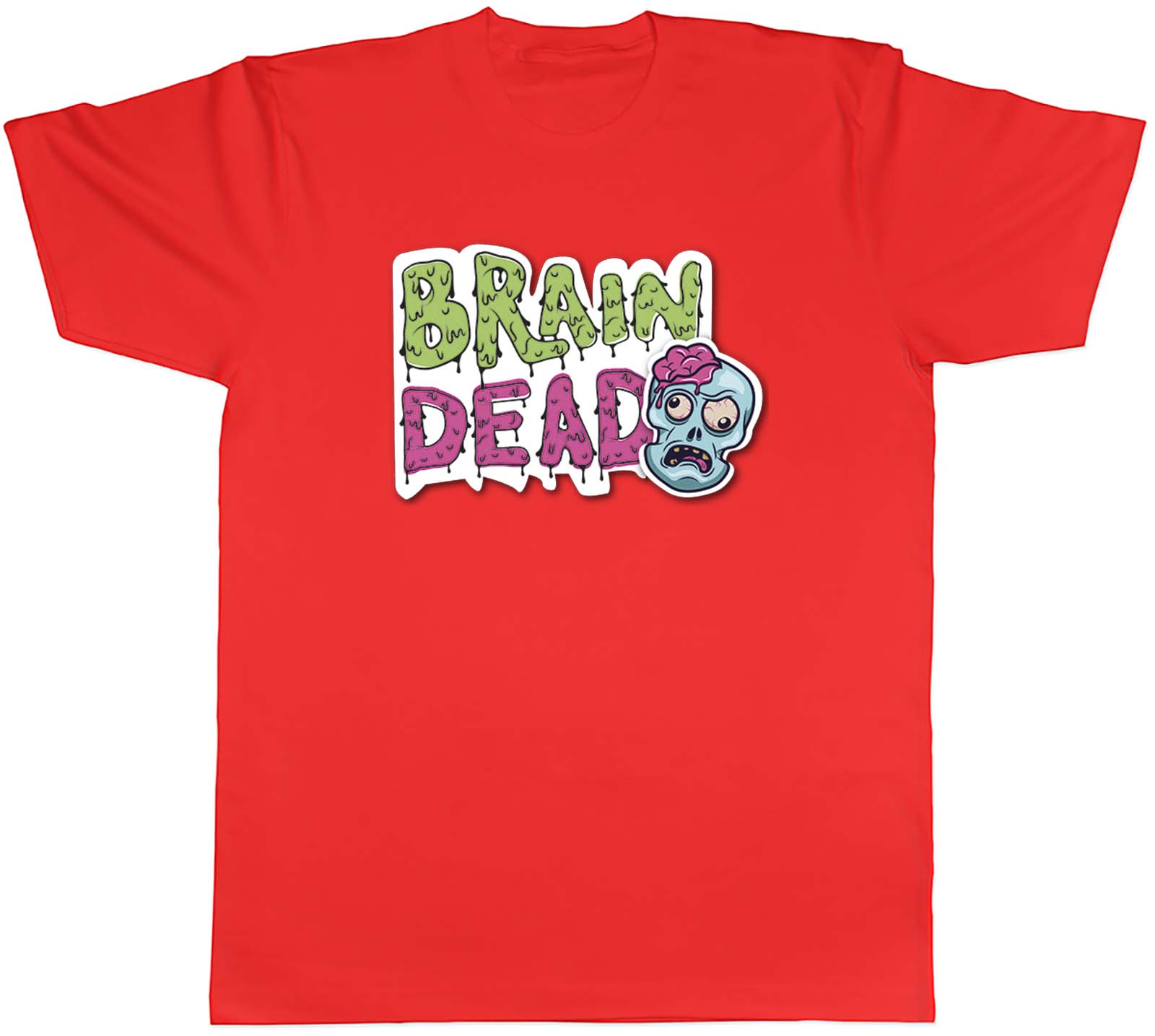 Brain Dead Zombie Halloween Unisexs Unisex TShirt Tee Gift S