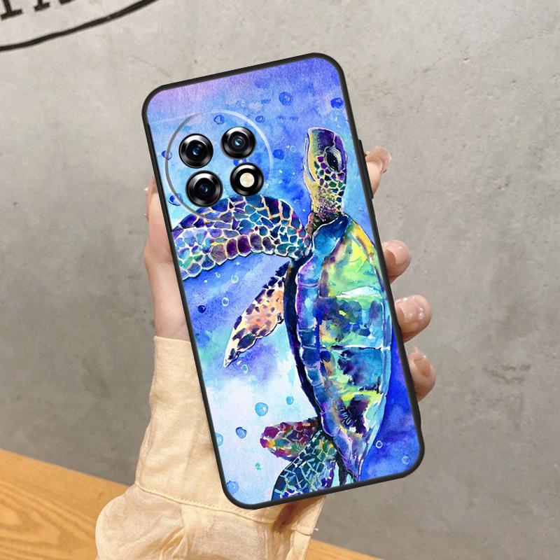 

Sea Turtle Turquoise Oceanlife Case For OnePlus 8 9 10 Pro 15 15R 13 R 12 11 13T 10T 8T Nord CE 5 2 3 4 Lite N20 N30 Cover OnePlus 10R