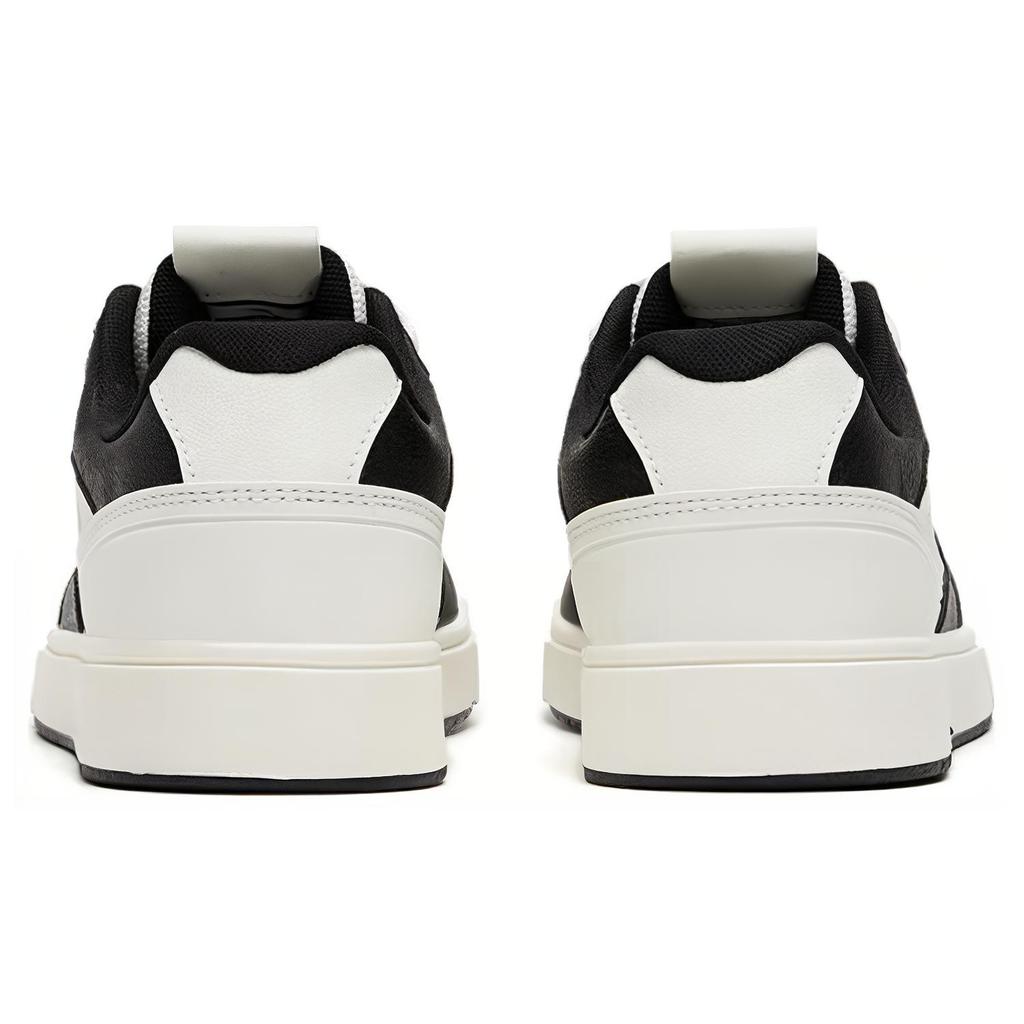 new Anta Street Naughty Anti Slip Wear Resistant Low Top Skateboard Shoes Men's White Black